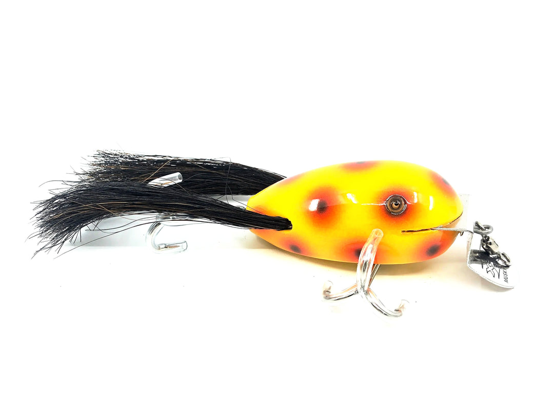 Musky Dan (XXX Lures) Husky Dingbat, Spotted Orange Color