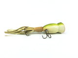 Arbogast Flyrod Hula Popper, Seein's Believin Leopard Frog Color