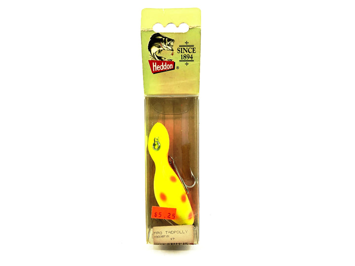 Heddon Magnum Tadpolly 9006, FYR Fire Herring Color on Card