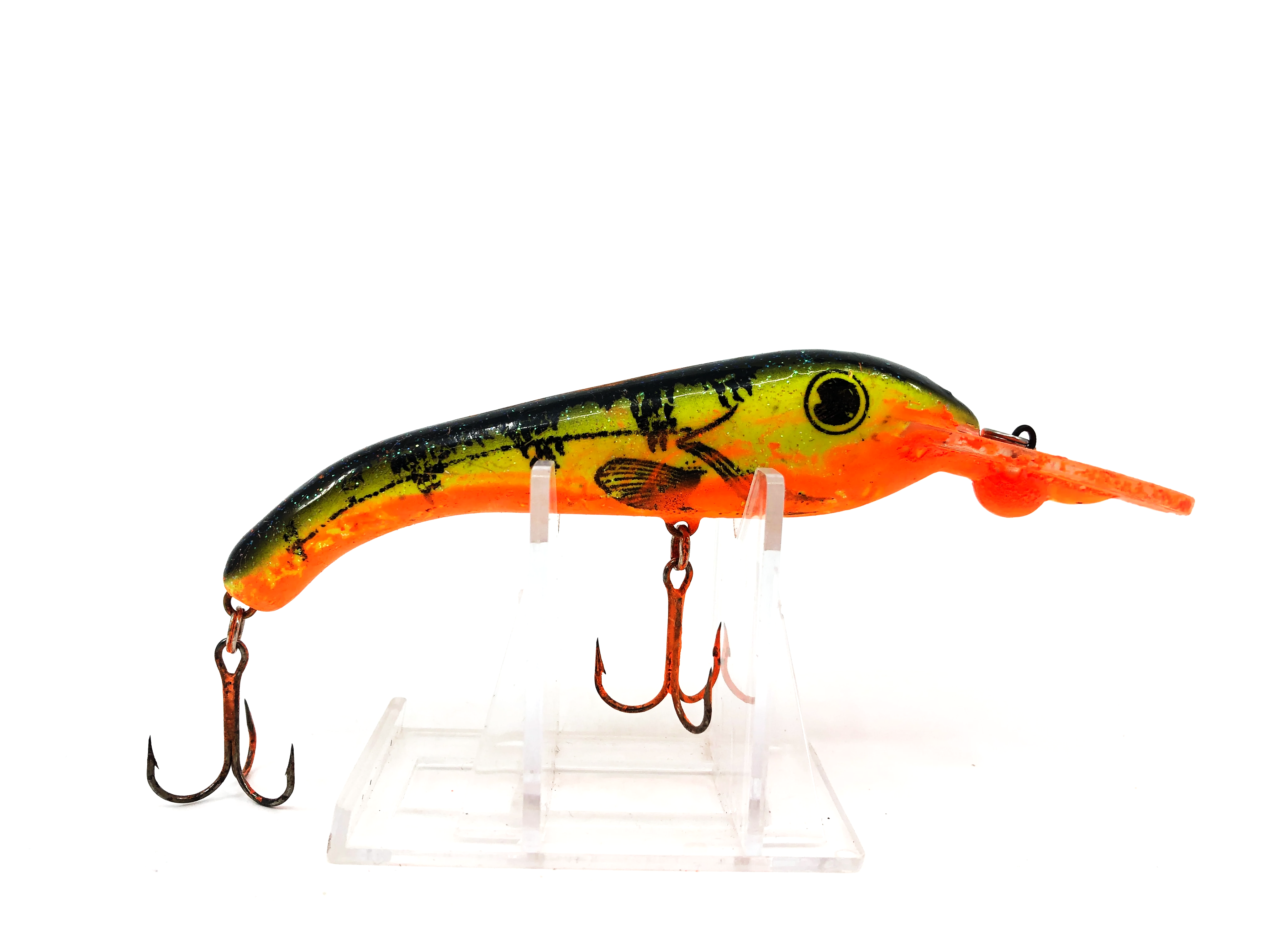 Lot De 2 Leurres Bomber Deep Runner A - Couleur écrevisse, Crankbait Pour Pêche Au Bass