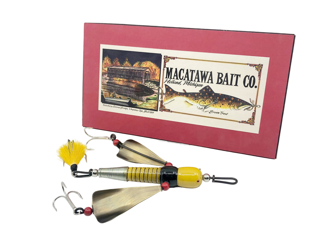 Macatawa Bait Co. Muskie Flying Hellgrammite Lure w/ Box