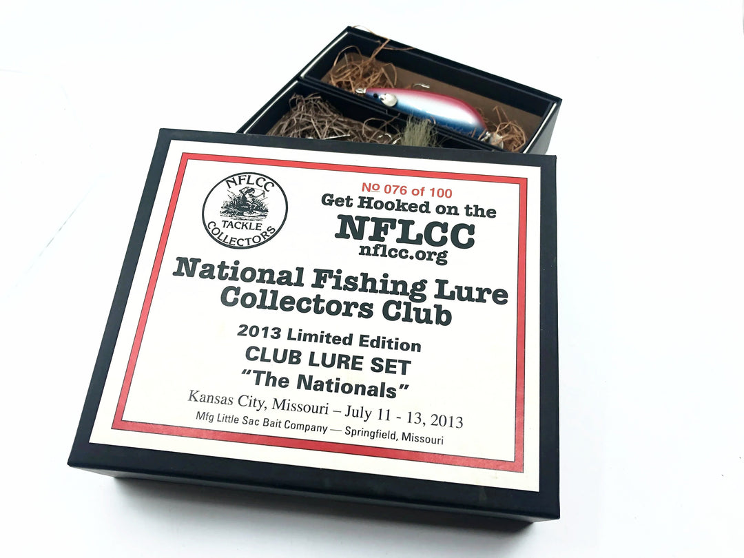 Little Sac Bait Company NFLCC Collectors Club 2013 Limited Edition Club Lure Set No.76 of 100