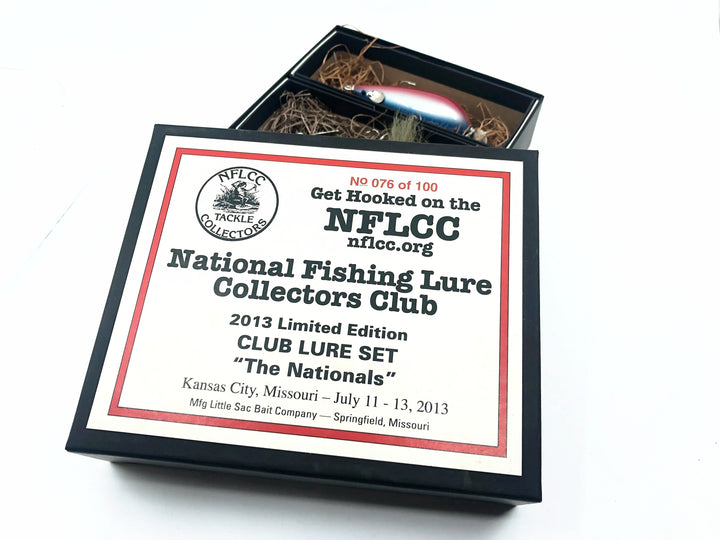 Little Sac Bait Company NFLCC Collectors Club 2013 Limited Edition Club Lure Set No.76 of 100