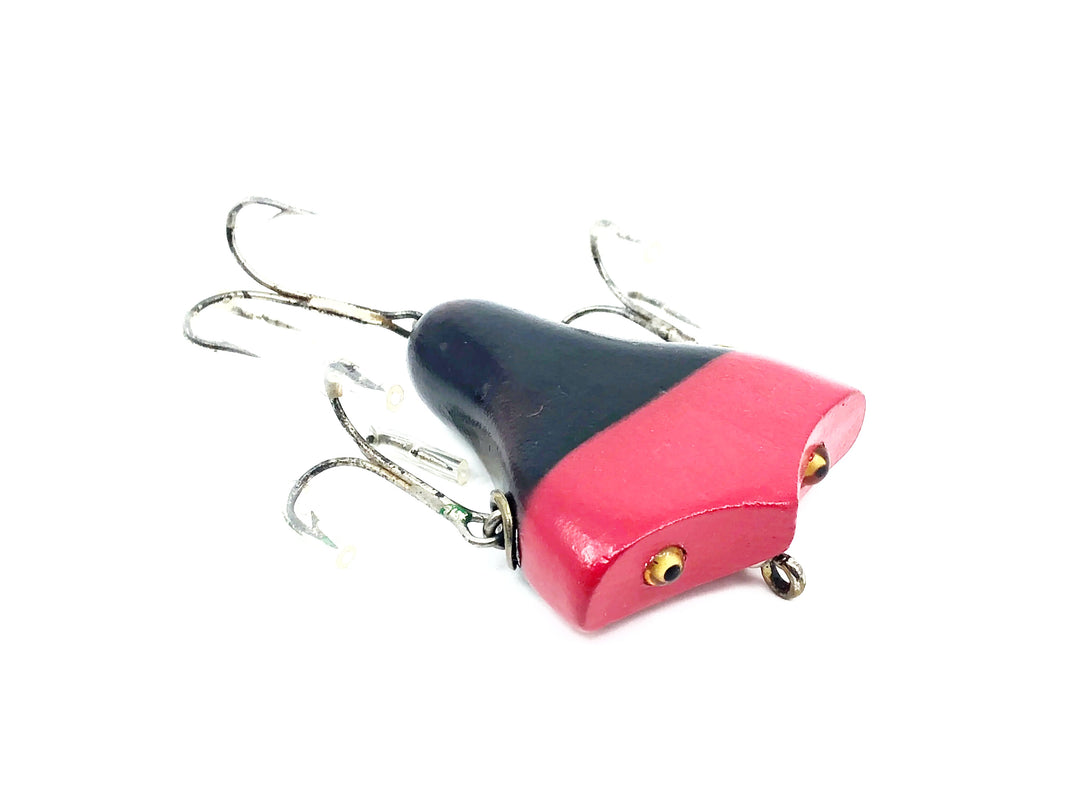 Howe/South Bend Vacuum Bait, Red Head/Black- Repaint
