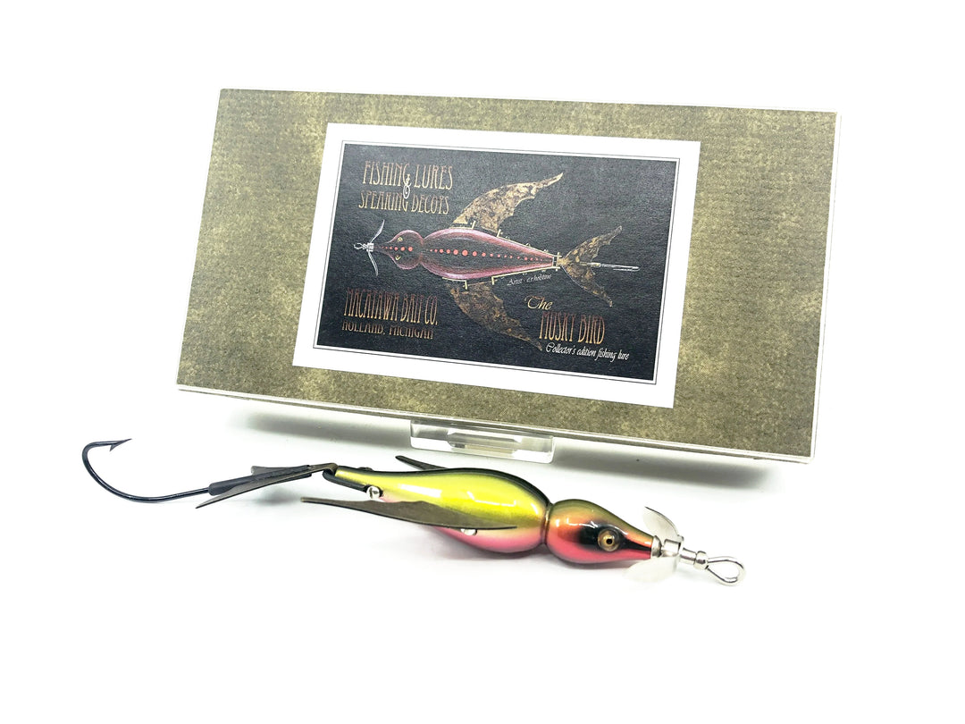 Macatawa Bait Co. Mini Musky Bird, Humming Bird Color w/Box