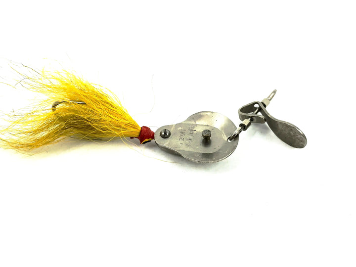 Al Foss Shimmy No.5, Yellow Bucktail Color