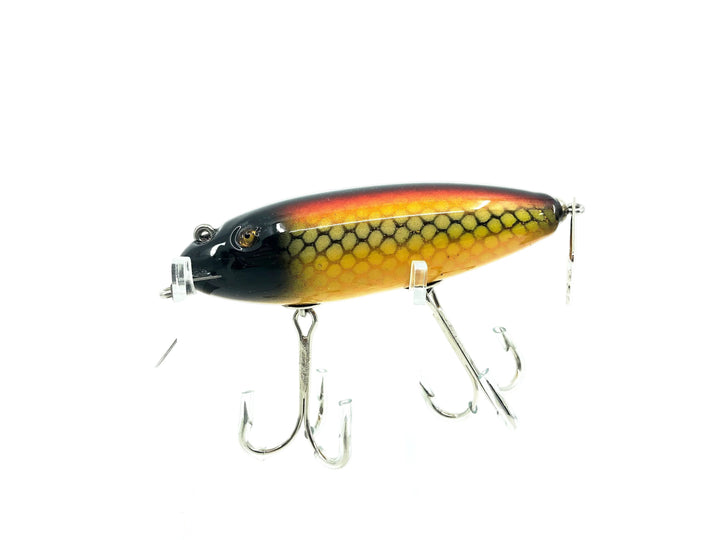 Musky Dan (XXX Lures) Deluxe Wagtail Chub, White Scale Color