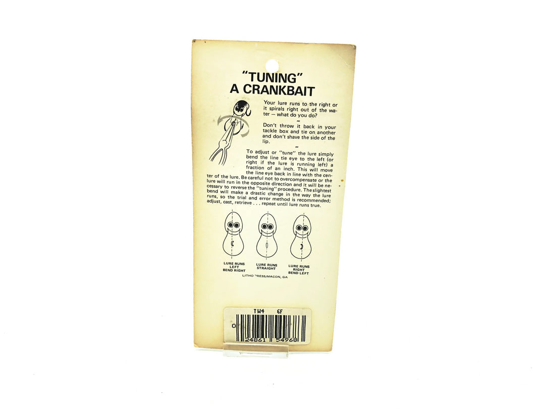 Bagley Tail Walker TW4, 6F Green Frog Color, New on Card