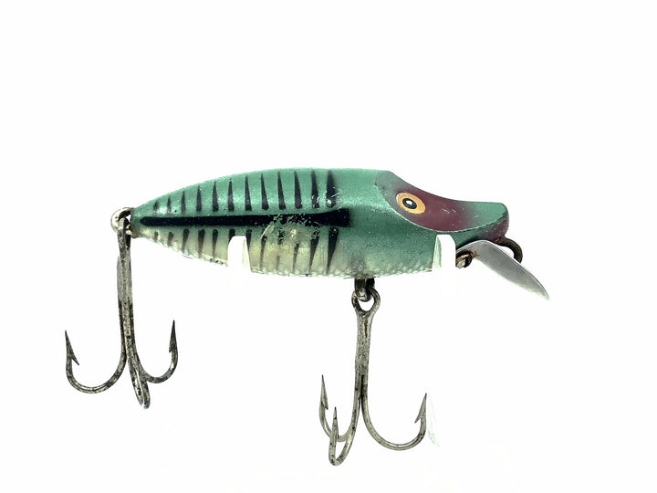 Heddon River Runt Spook Sinker 9110 XRG Green Shore Minnow Color