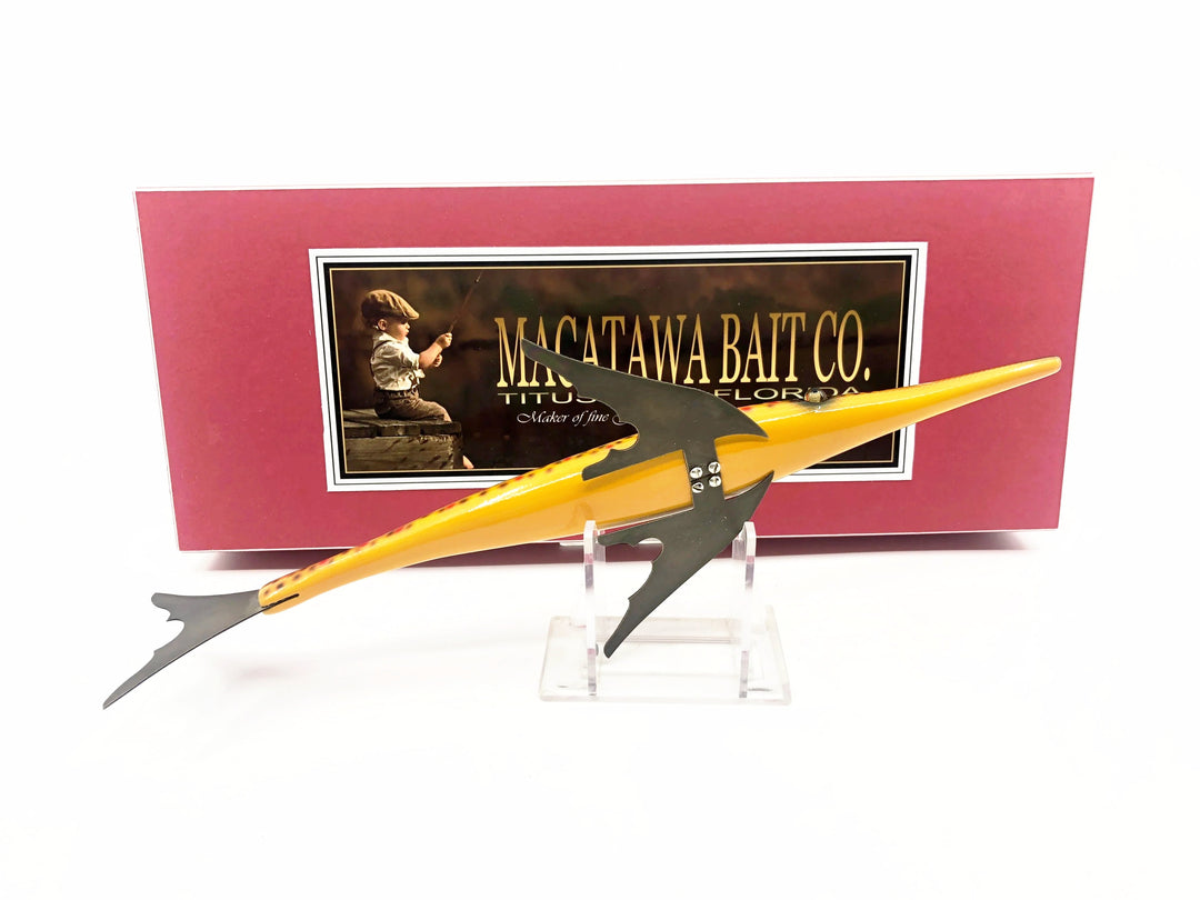 Macatawa Bait Co. Gar Decoy , Brown Trout Color w/Box