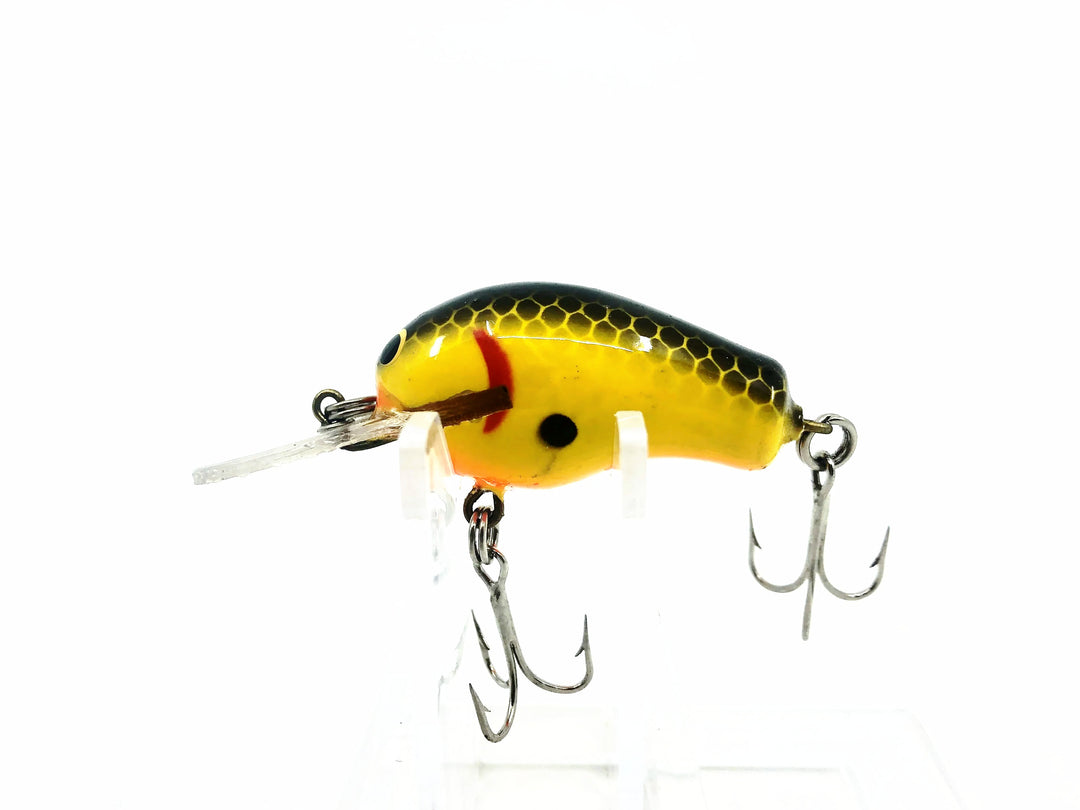 Bagley Diving Honey B1 DHB1, #09 Black on Chartreuse Color