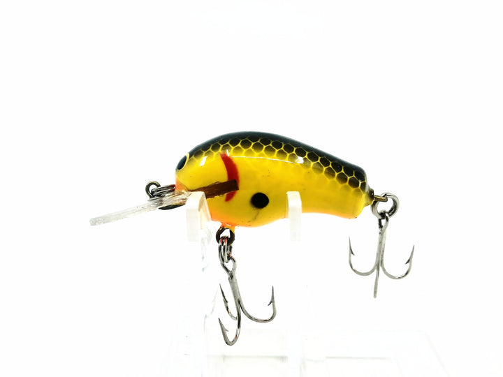 Bagley Diving Honey B1 DHB1, #09 Black on Chartreuse Color