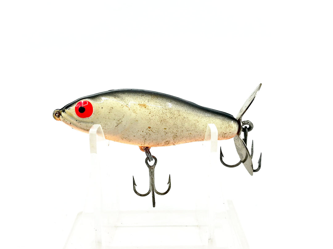 Bomber RRIIP Shad (Rip Shad), 36T White/Black Back/Orange Belly Color