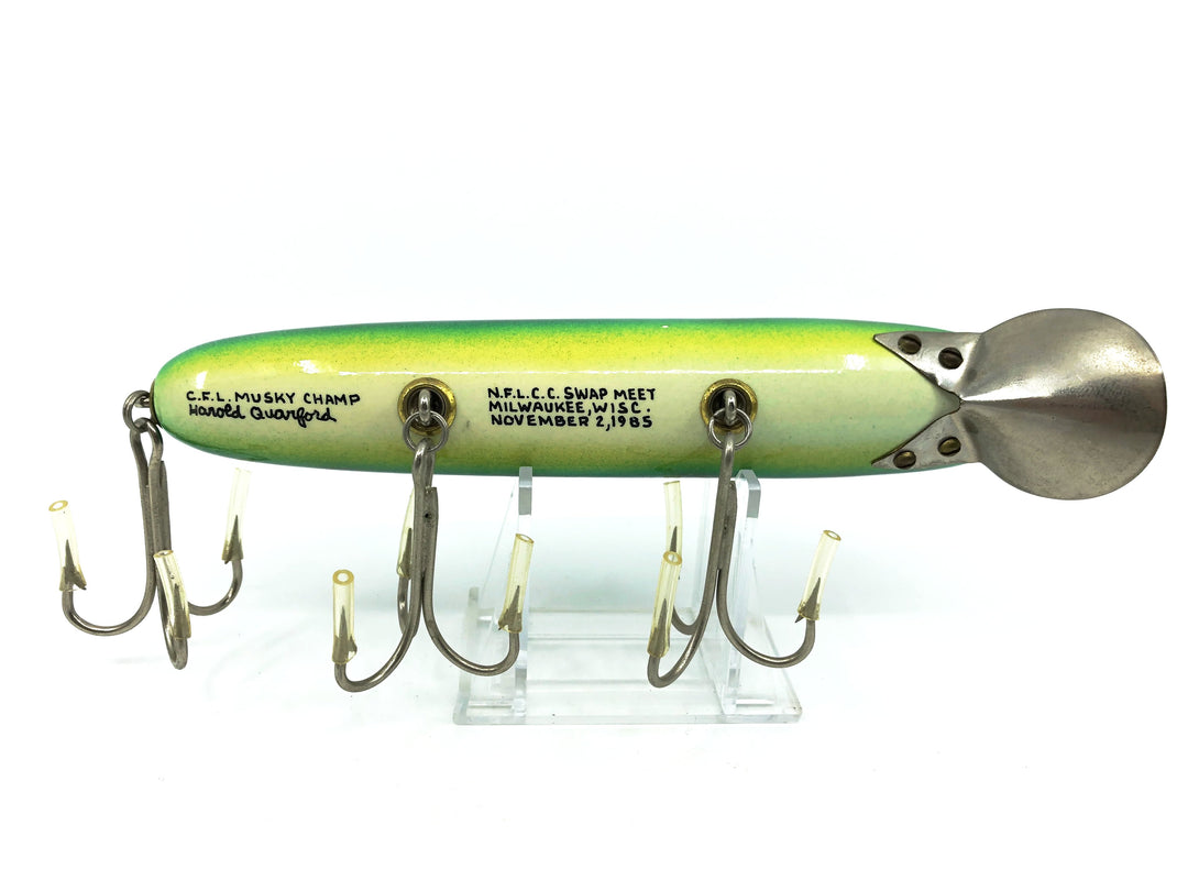 NFLCC 1985 Swap Meet Limited Edition Heavy Duty Musky Pikie, Frog Color