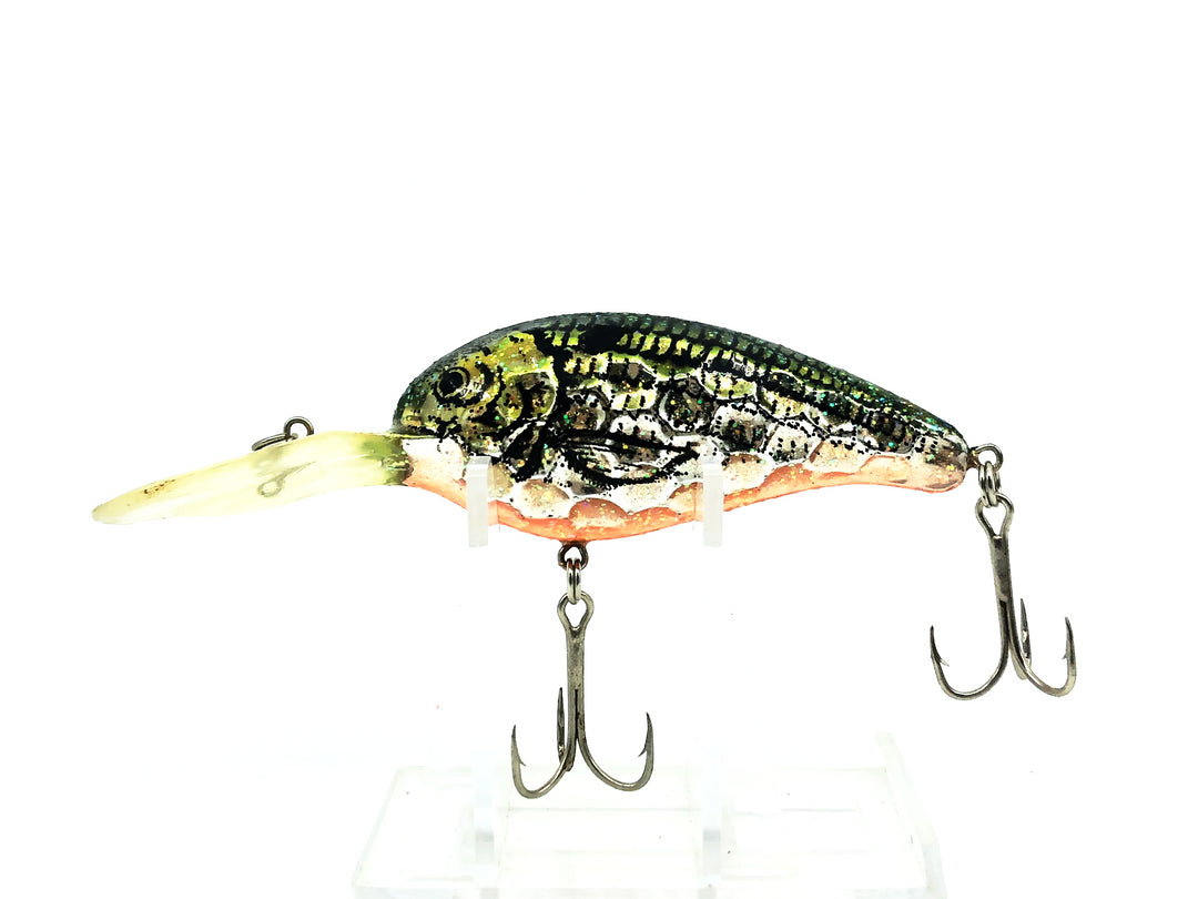 Renoksy Deep Dive Honeycomb Crankbait, Olive Shad Color