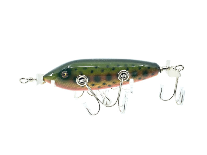 Musky Dan (XXX Lures) 5 Hook Minnow (150), Rainbow or Brook Trout w/COA