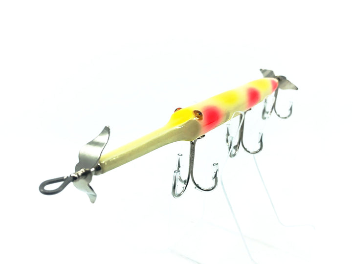 Musky Dan (XXX Lures) Husky Gar 8", Pearl Color