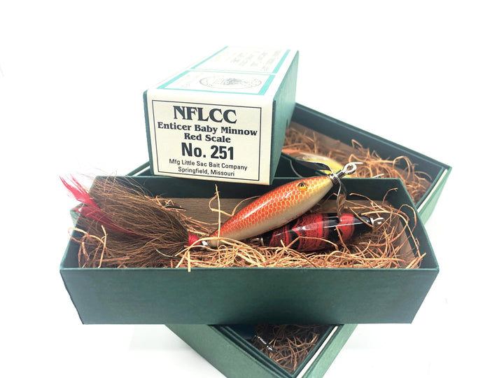 Little Sac Bait Company NFLCC Collectors Club 2011 Limited Edition Club Lure Set #124 of 150