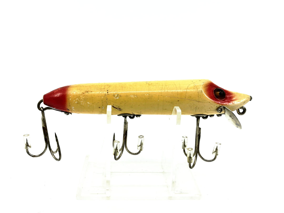 Heddon<span>&nbsp;</span>Vamp, RET White/Red Eye &amp; Tail Color, L-Rig Hardware