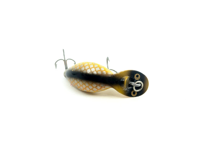 Heddon Tadpolly Tiny Tad, PG Golden Shiner Color - Gold Eyes!
