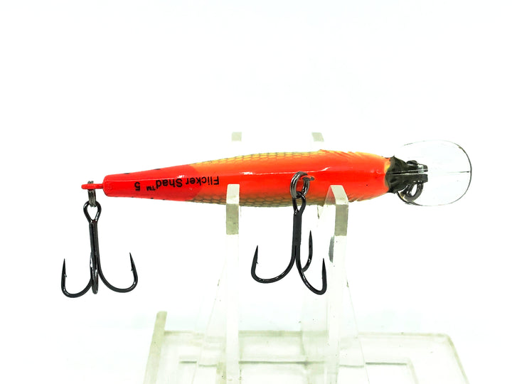 Berkley Flicker Shad 5, Firetail Hot Perch Color
