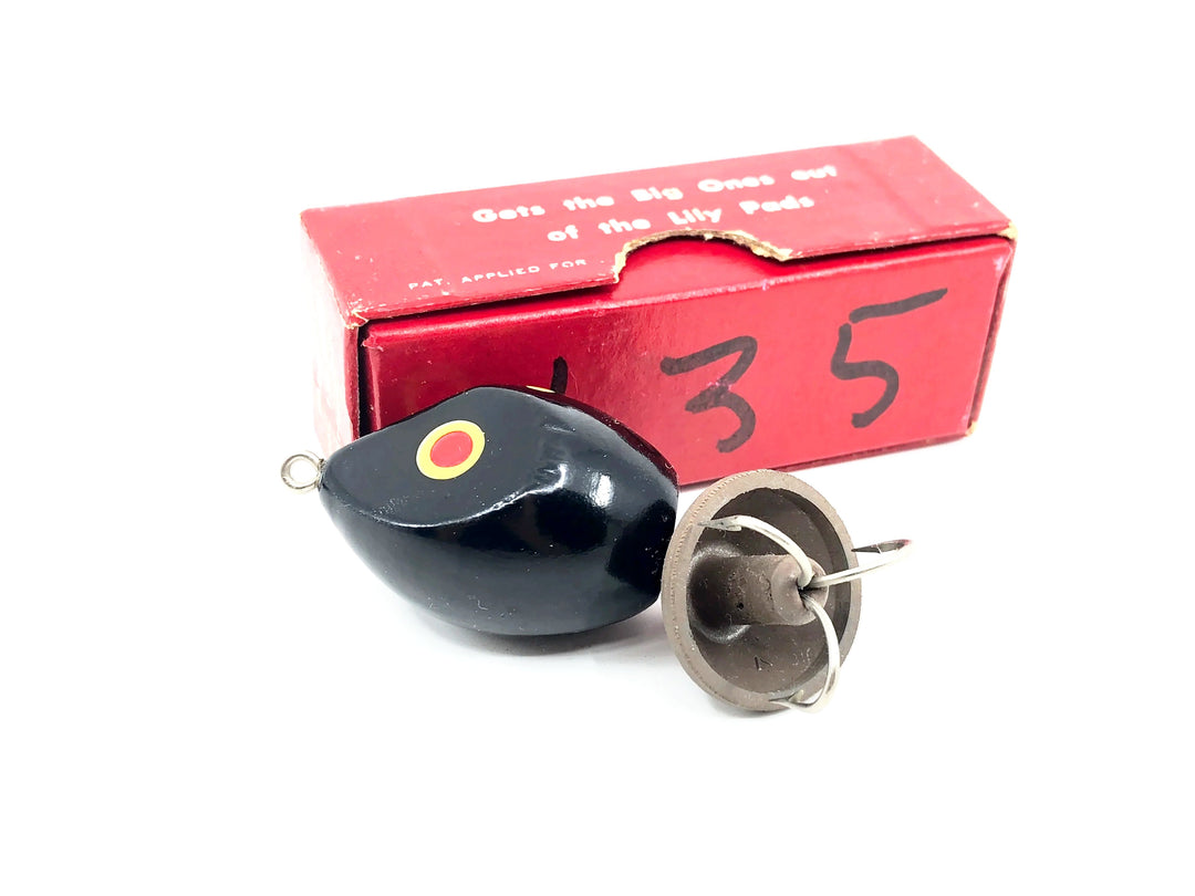 Bob-O-Link Weedless Padmaster, Black Color w/Box