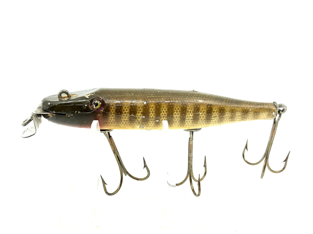 Creek Chub 700 Pikie, 700 Pikie Color - DLT Wooden Version with glass eyes