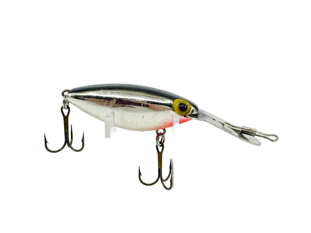 Storm Thin Fin Rattle Tot RH140, #140 Metallic Silver/Black Back/Red Throat Color