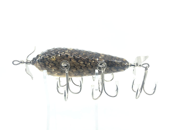 Musky Dan (XXX Lures) 5 Hook 150, Real Rattlesnake Skin Finish