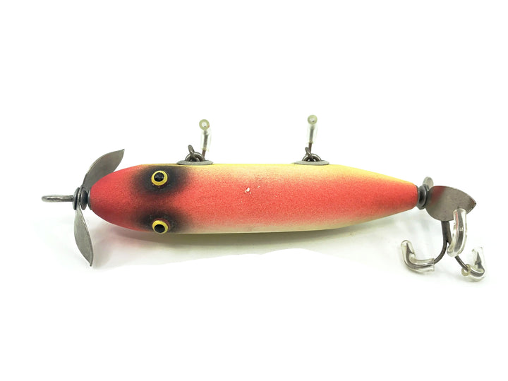 Arnold Tackle (Paw-Paw) Wounded Minnow, Fireplug Color