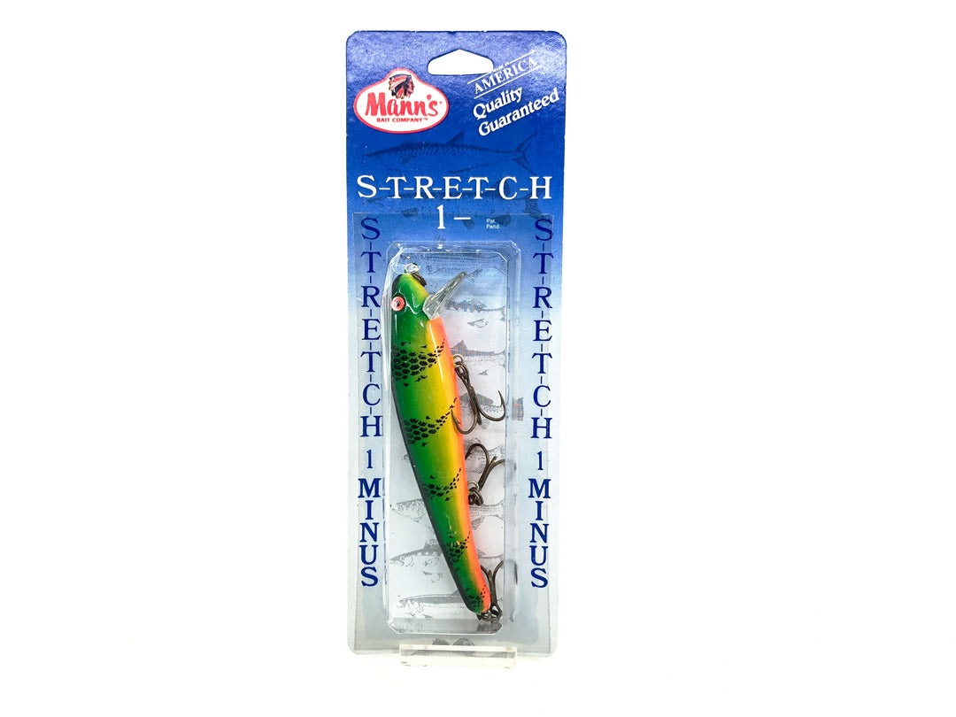 Mann's Stretch 1-, Green Mackerel Color on Card