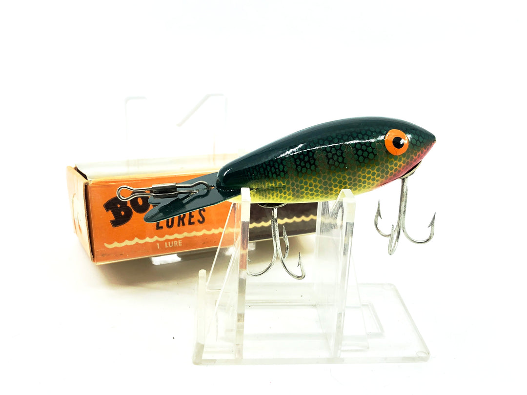 Bomber Wooden 405 Series, #05 Green Perch Color with Box