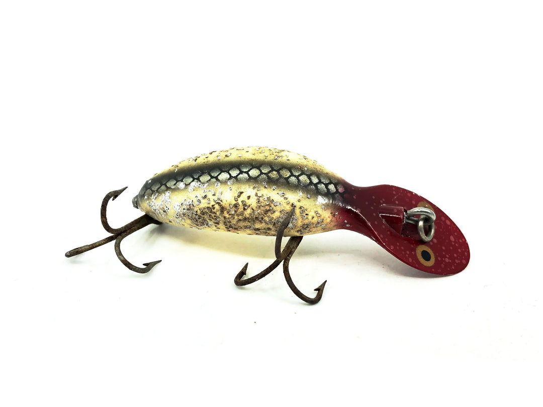 Heddon Tadpolly, RHF Red Head/Flitter Color