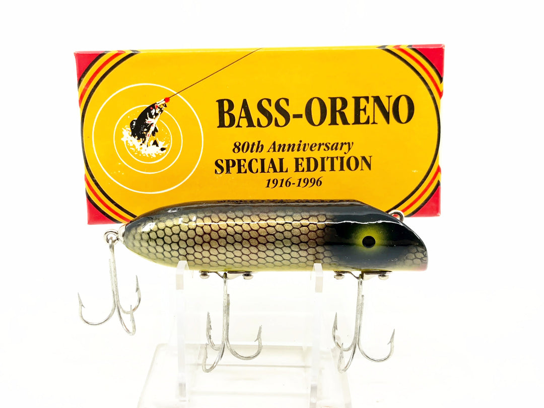 Luhr-Jensen South Bend 80th Anniversary Bass-Oreno Perch Color New in Box