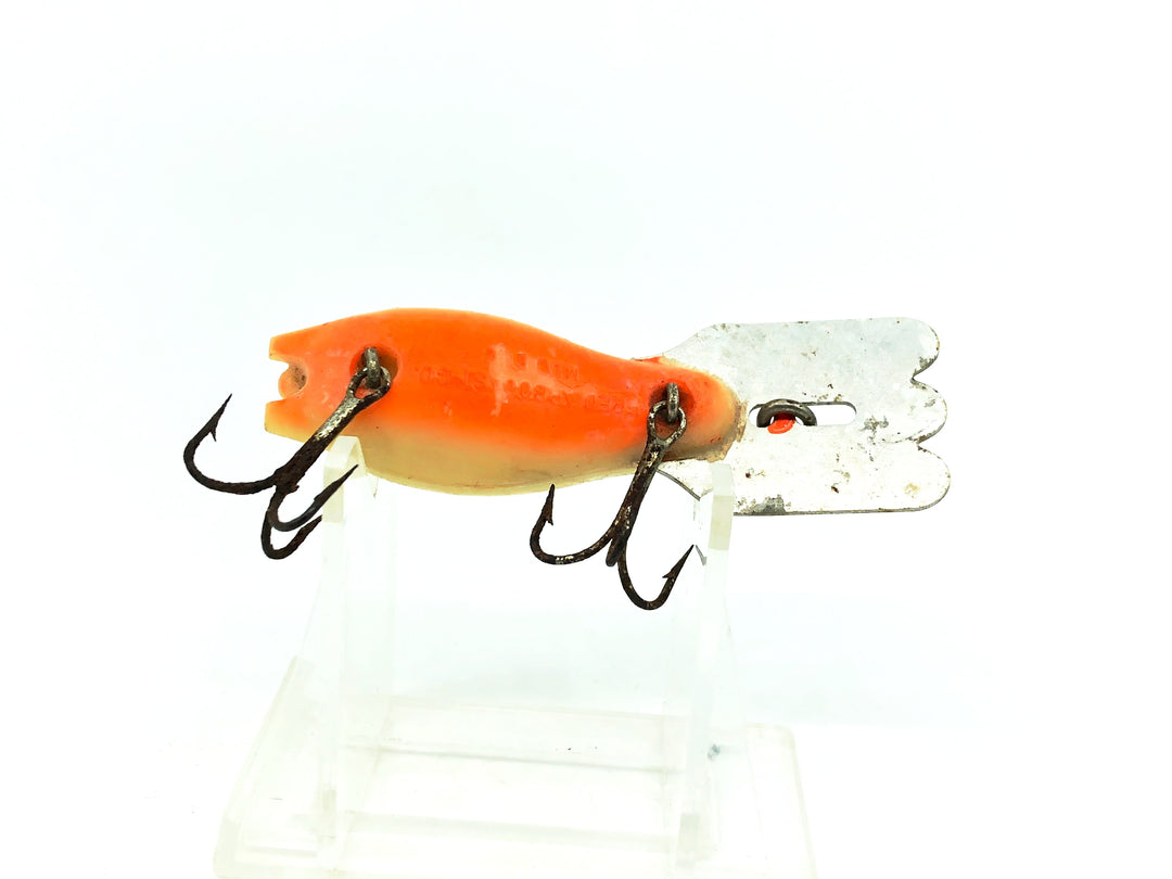 Arbogast Mud Bug, Bone/Orange Belly Color