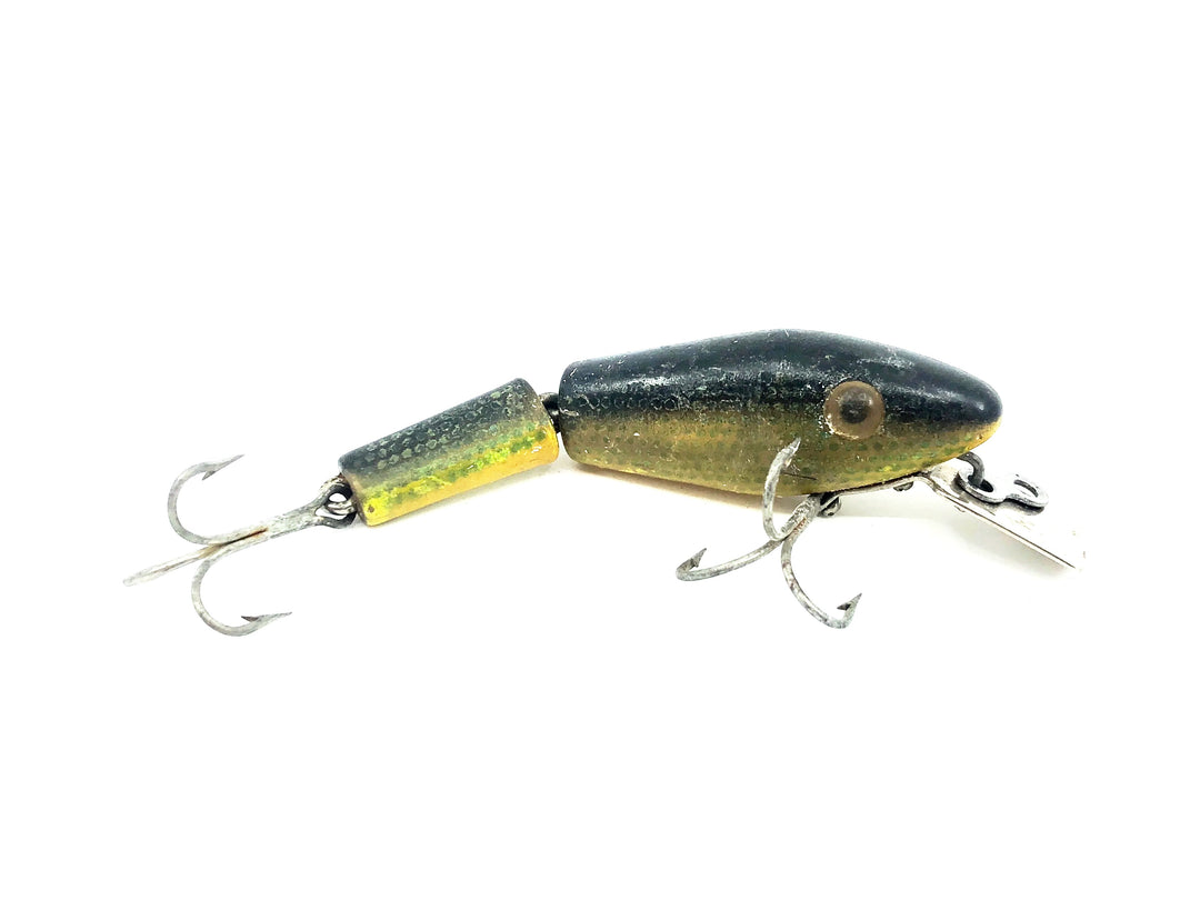 L & S 15M Sinker Minnow, Yellow/Black Back/Gold Scale Color