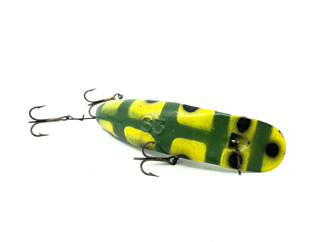 Helin Flatfish S3, FR Frog Color - Vintage Plastic