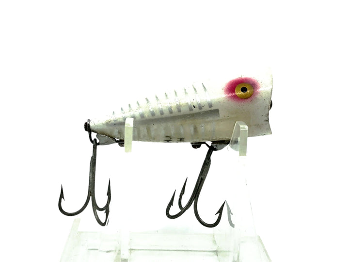 Heddon Chugger Spook Jr. 9520, XRW White Shore Minnow Color