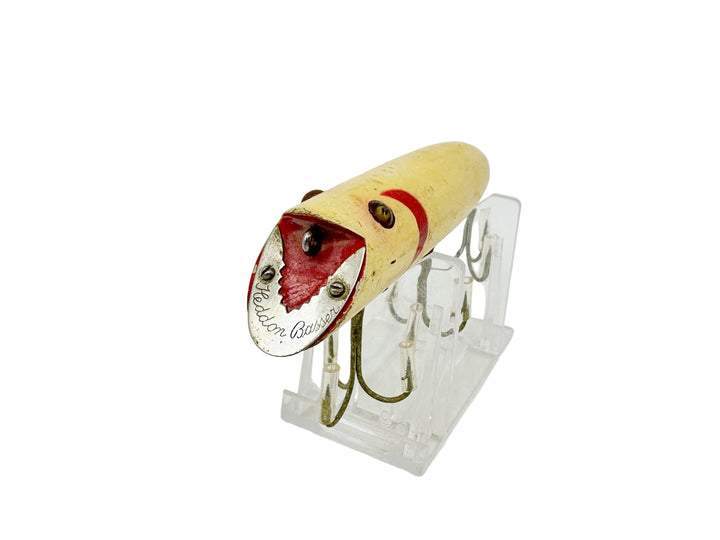 Heddon Basser 8500, 2M, White/Red Gils Color, L-Rig-Hardware