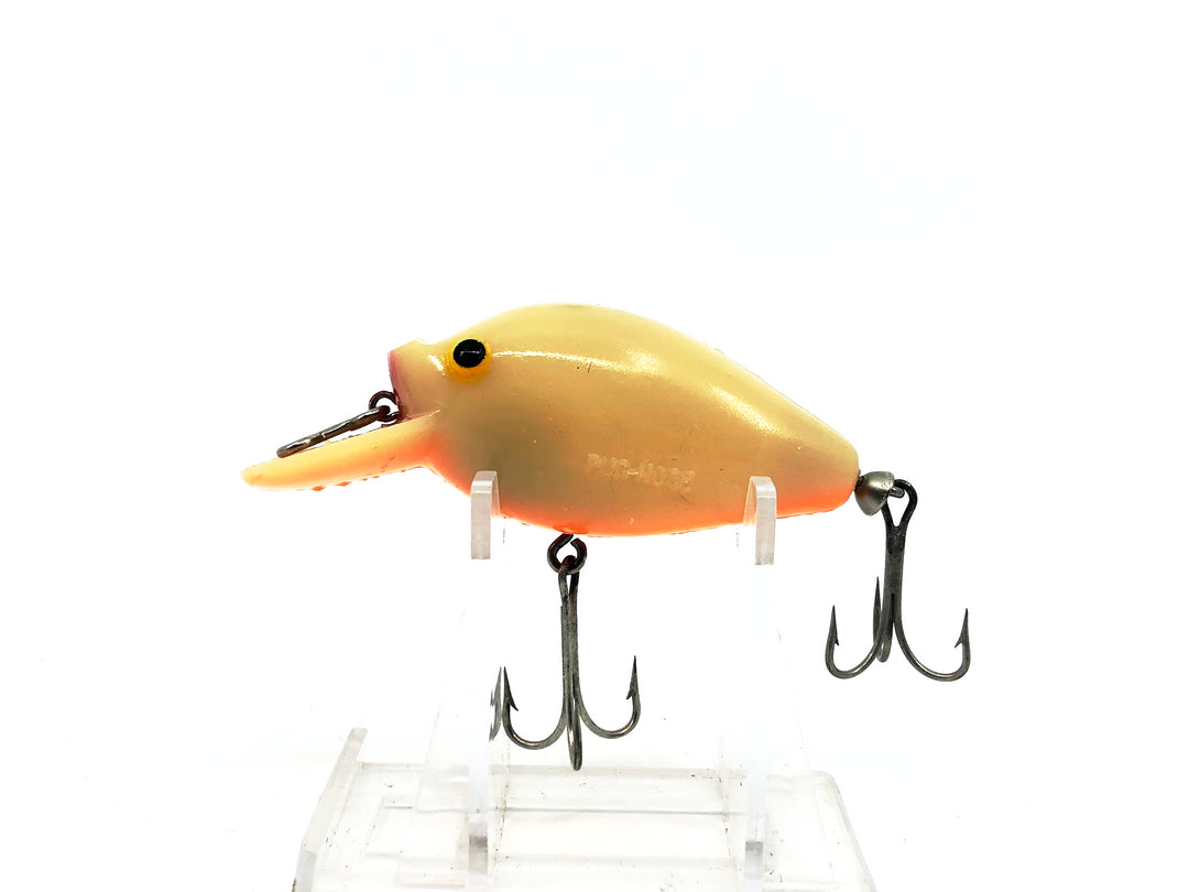 Arbogast Pug-Nose, #77 Bone/Orange Belly Color