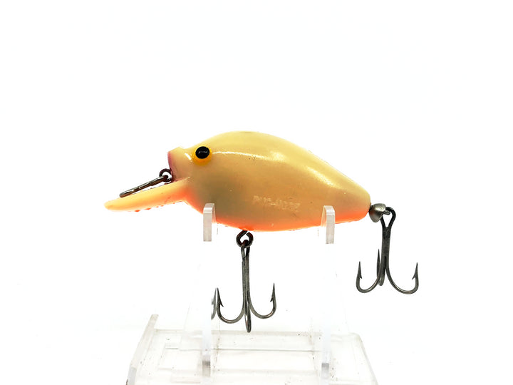 Arbogast Pug-Nose, #77 Bone/Orange Belly Color