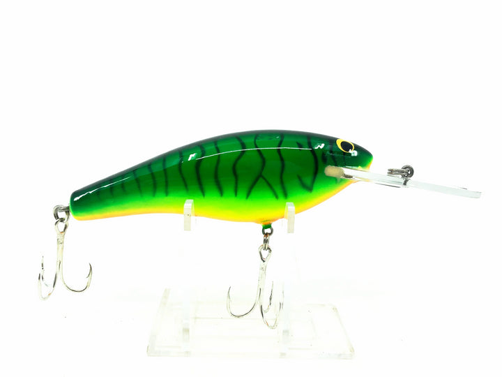 Bagley Diving DB04-H69T, Hot Tiger Color - Tough Vintage Lure