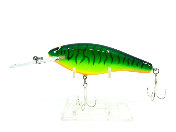 Bagley Diving DB04-H69T, Hot Tiger Color - Tough Vintage Lure