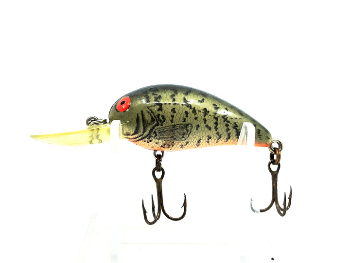 Bomber Model A 6A, XM1 Green River Minnow Color Screwtail