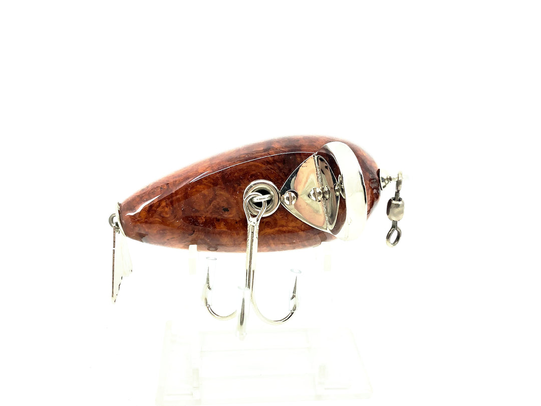 Musky Dan (XXX Lures) River Rustler, Hardwood Burl Color