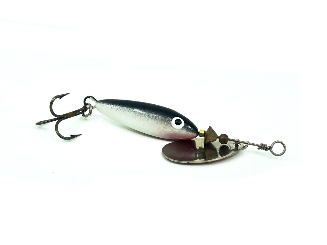 Blue Fox Super Vibrax #1 Spinner, Silver/Black Back Color