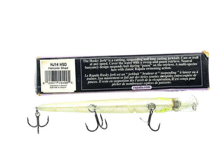 Rapala Husky Jerk HJ14, HSD Helsinki Shad Color w/Box