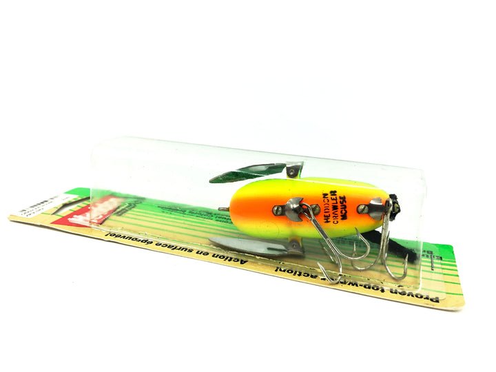 Heddon Crawler Mouse, GRA Green Crawdad Color on Card