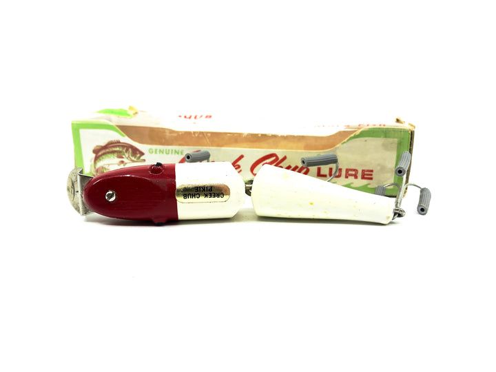 Creek Chub Jointed Pikie 2600 Red White Color 2602 with Box