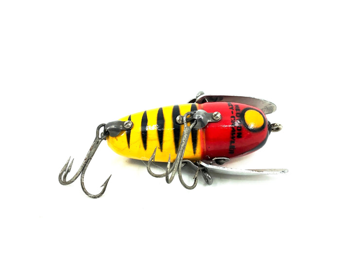 Heddon Wooden Crazy Crawler 2100, YRH Yellow Hornet